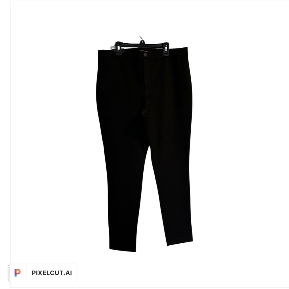 Banana Republic Factory, Black Pant, Rayon & Spandex, Dress pant, Woman, Size 14
